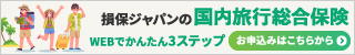 損保ジャパン－国内旅行総合保険